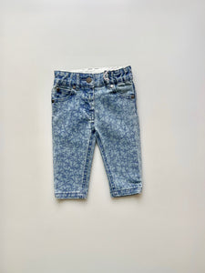 Stella McCartney Star Print Jeans 6 Months RRP £84