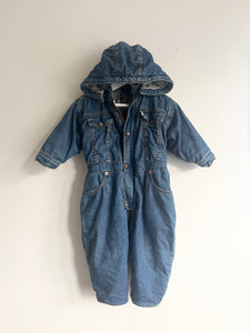 Levi's Vintage Denim Pramsuit 18-24 Months