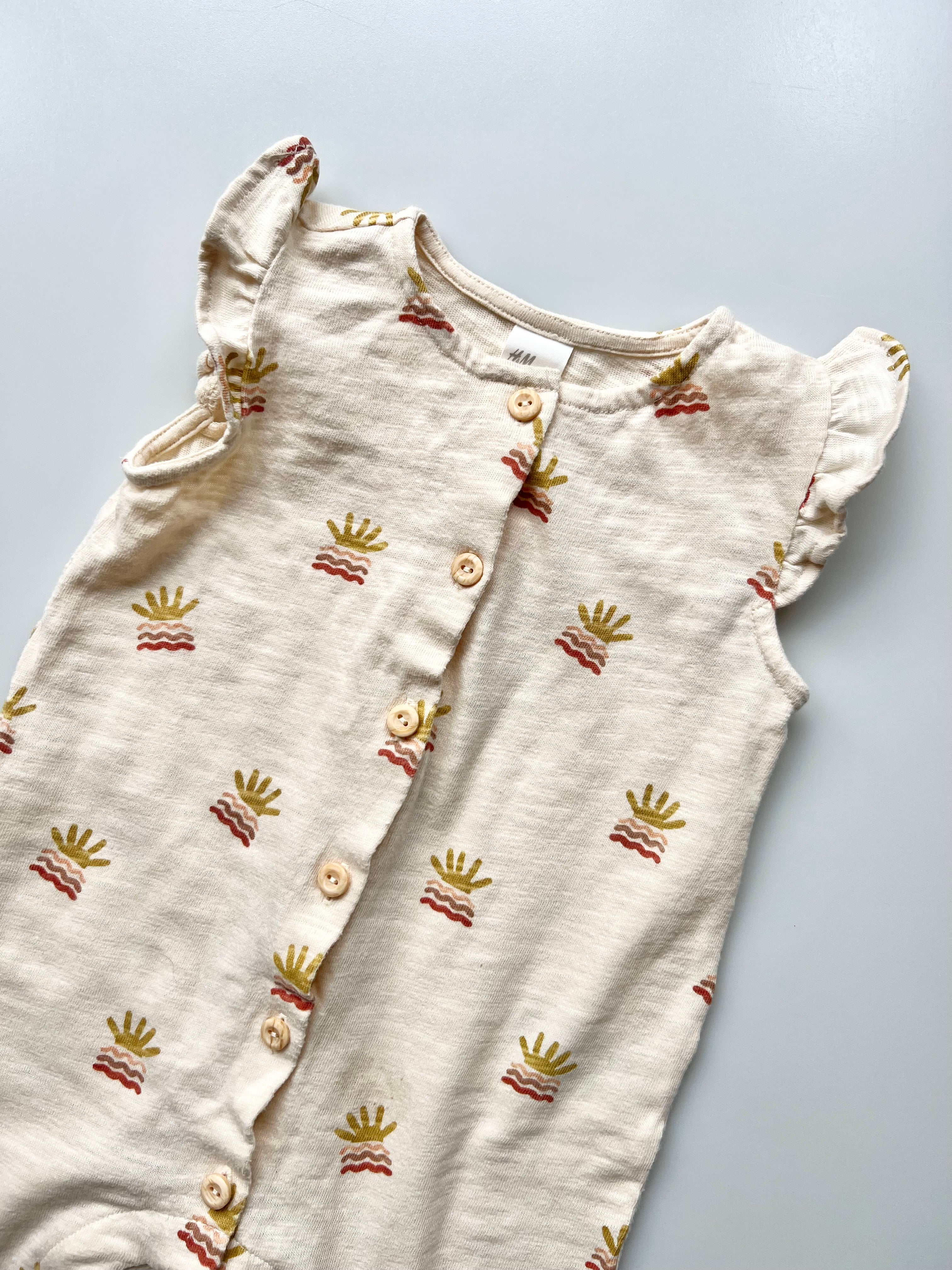 H&M Sunrise Romper 9-12 Months