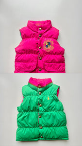 Ralph Lauren Reversilble Duck Down Filled Gilet Age 4