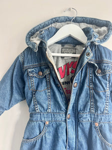 Levi's Vintage Denim Pramsuit 18-24 Months