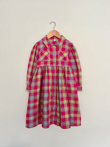 Adam's Vintage Flannel Dress Age 5