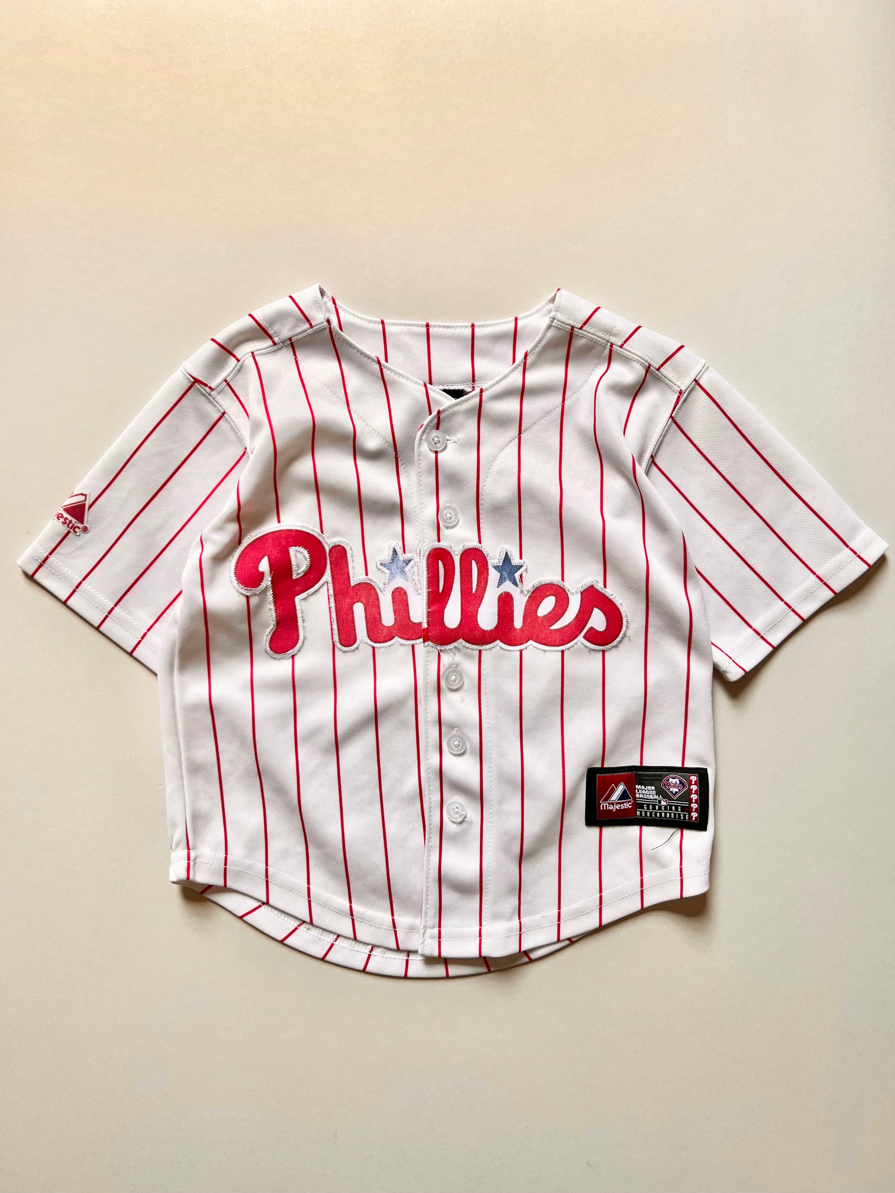 Phillies Baseball Jersey Age 3-4
