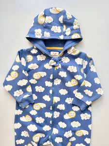 Frugi Clouds Snuggle Suit 18-24 Months