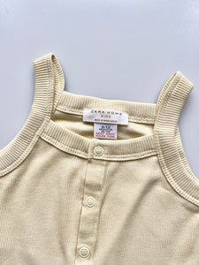 Zara Ribbed Vest Romper 9-12 Months