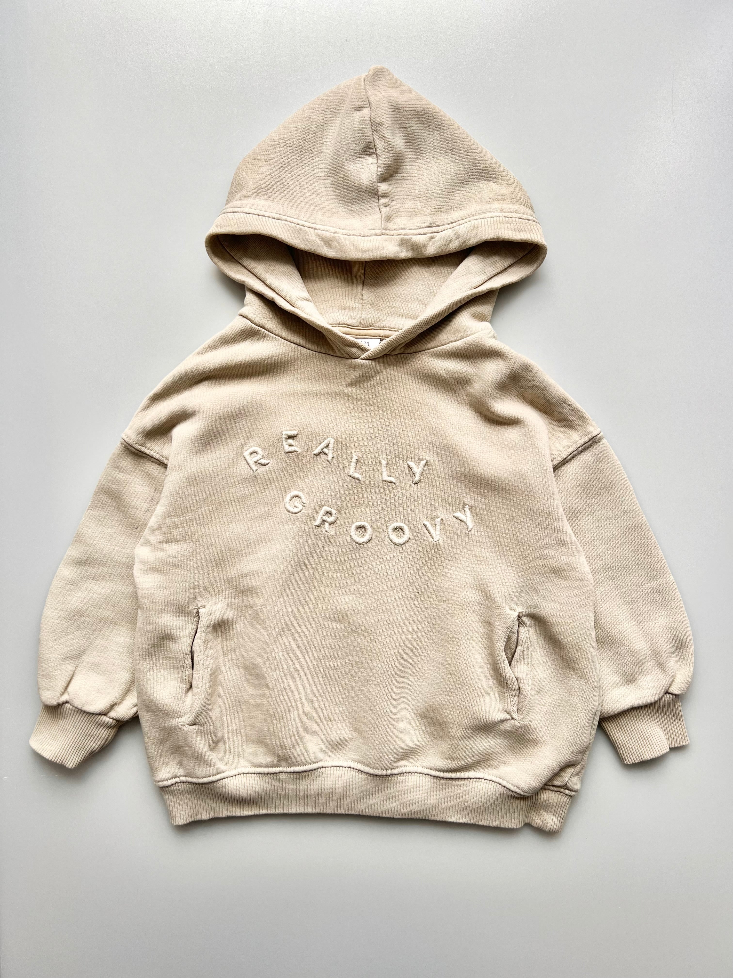 Zara Oatmeal Hoodie 18-24 Months