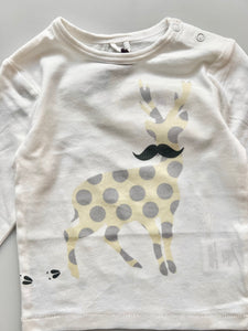 Stella McCartney Deer T-Shirt 6 Months RRP £52