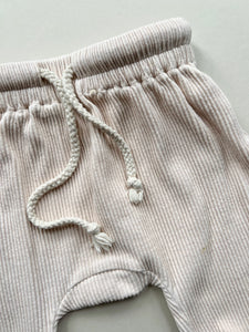 Tiny Trove Bone Ribbed Joggers 18-24 Months