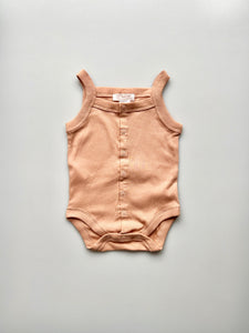 Zara Ribbed Vest Romper 9-12 Months