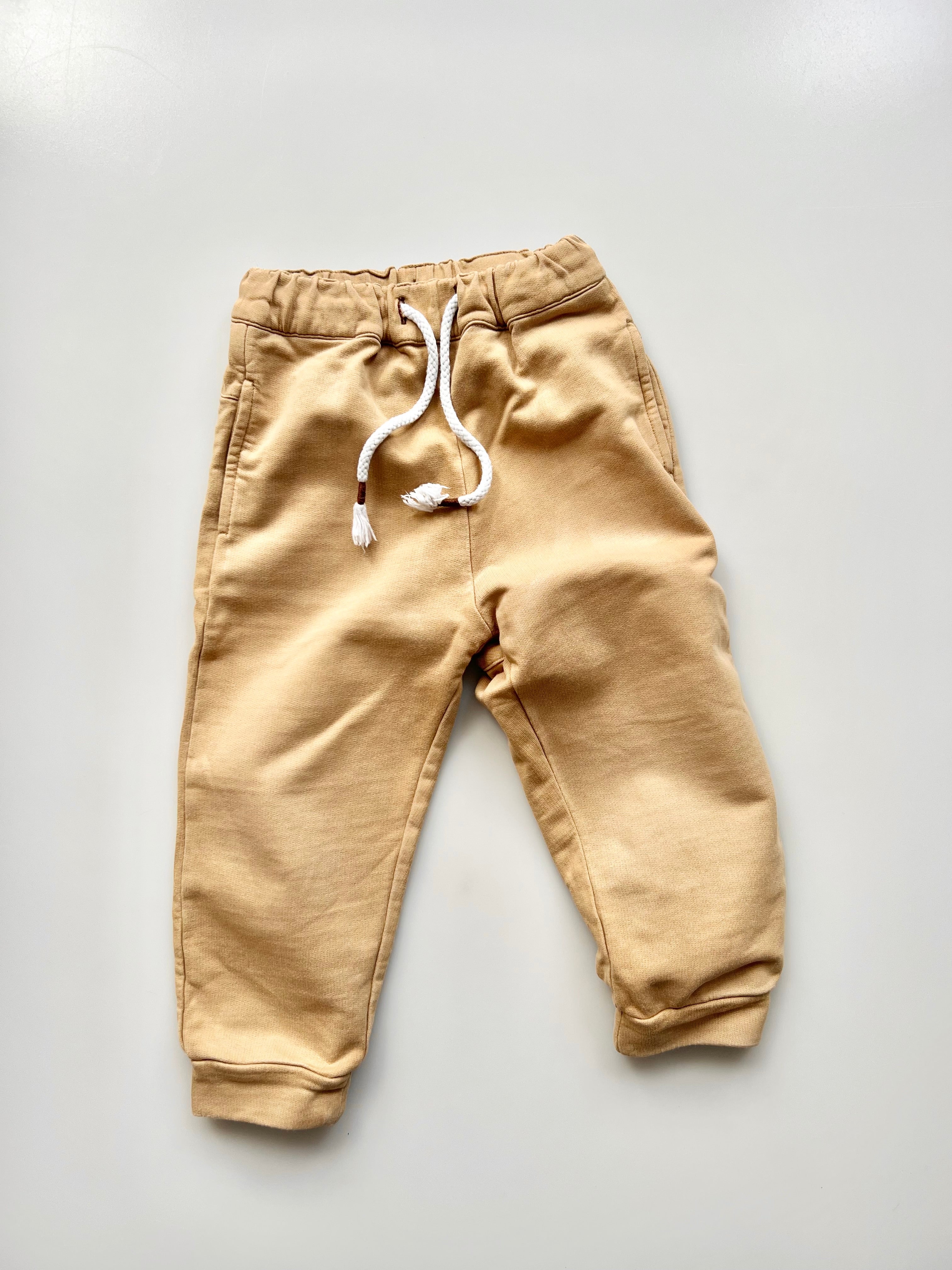 Happyology Caramel Joggers Age 2-3