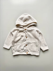 Zara Knitted Cotton Hoodie 12-18 Months