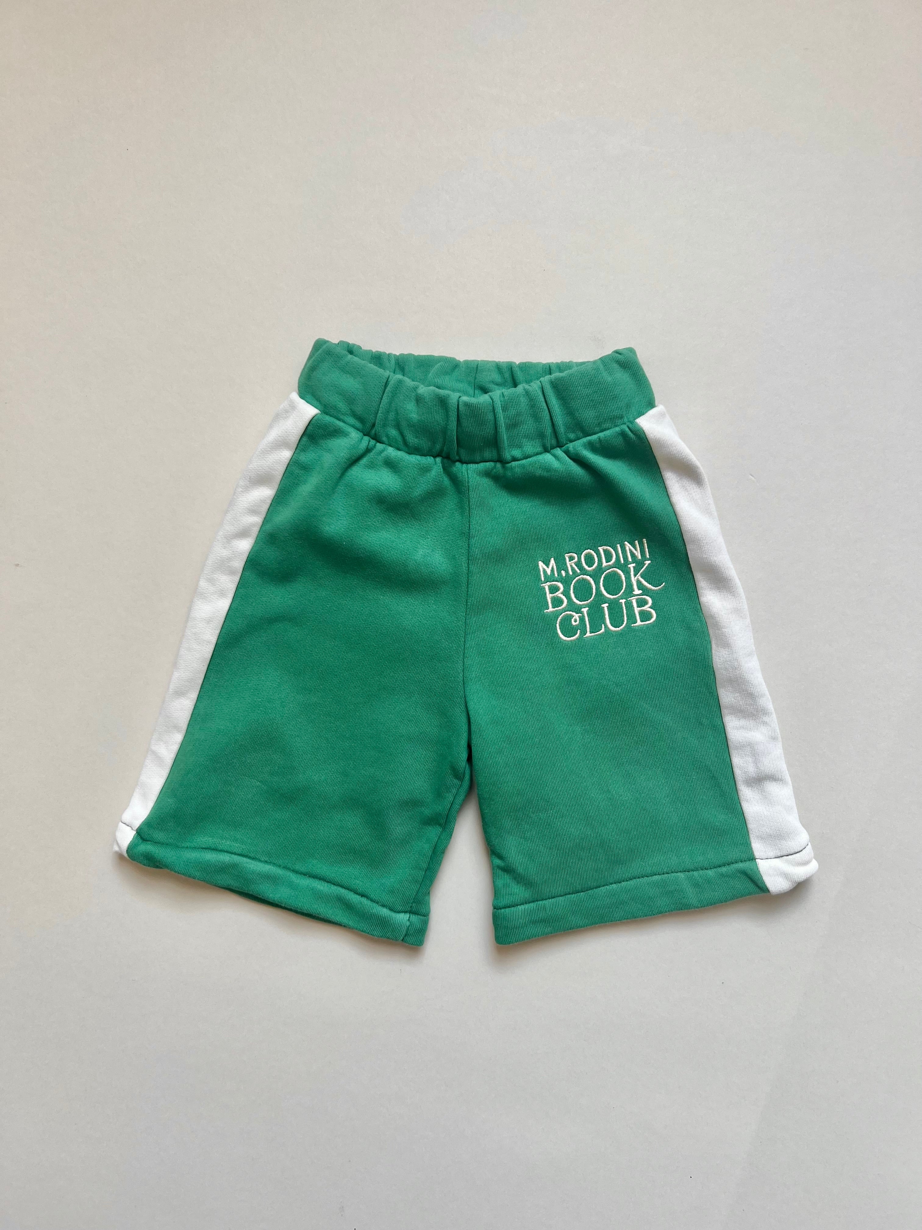 Mini Rodini Book Club Sweat Shorts 9-18 Months