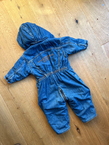 Levi's Vintage Denim Pramsuit 18-24 Months