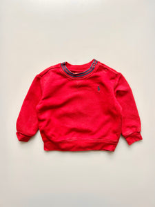 Ralph Lauren Red Sweatshirt 18 Months