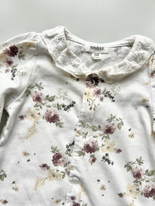 Newbie Floral Sleepsuit 4-6 Months