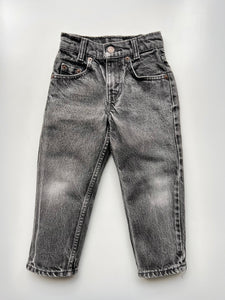 Levi's Vintage Washed Black Jeans Age 4