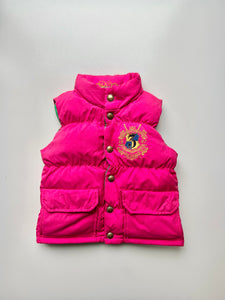 Ralph Lauren Reversilble Duck Down Filled Gilet Age 4