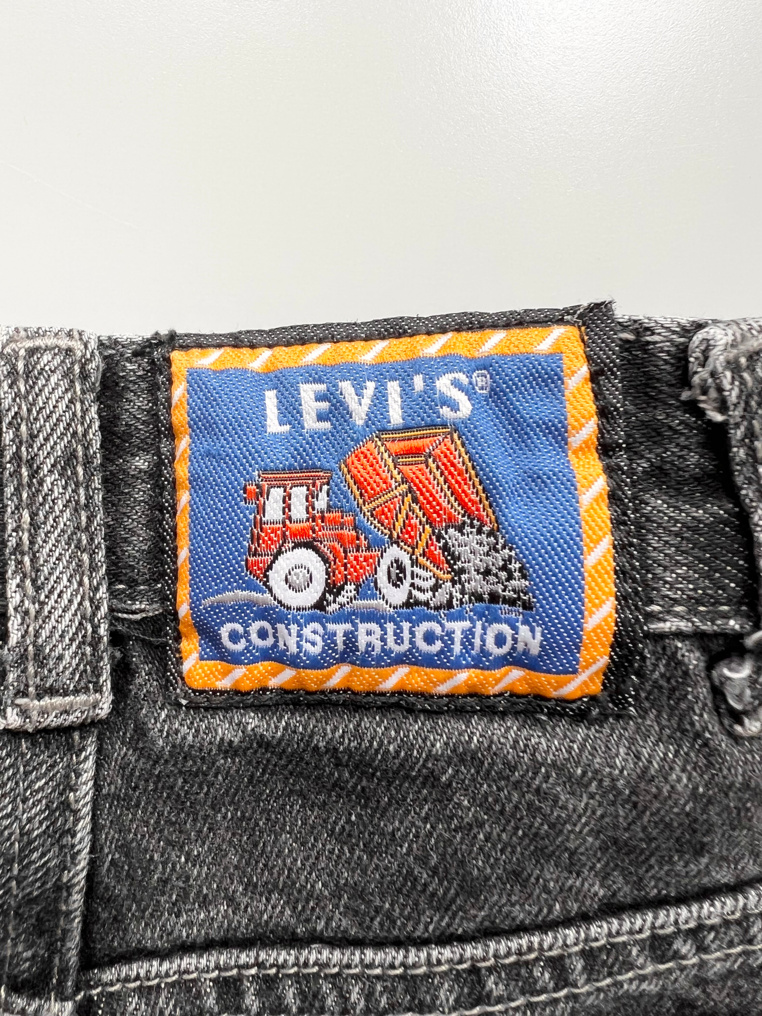 RARE Little Levi's Construction Vintage Carpenter Jeans Age 4-6