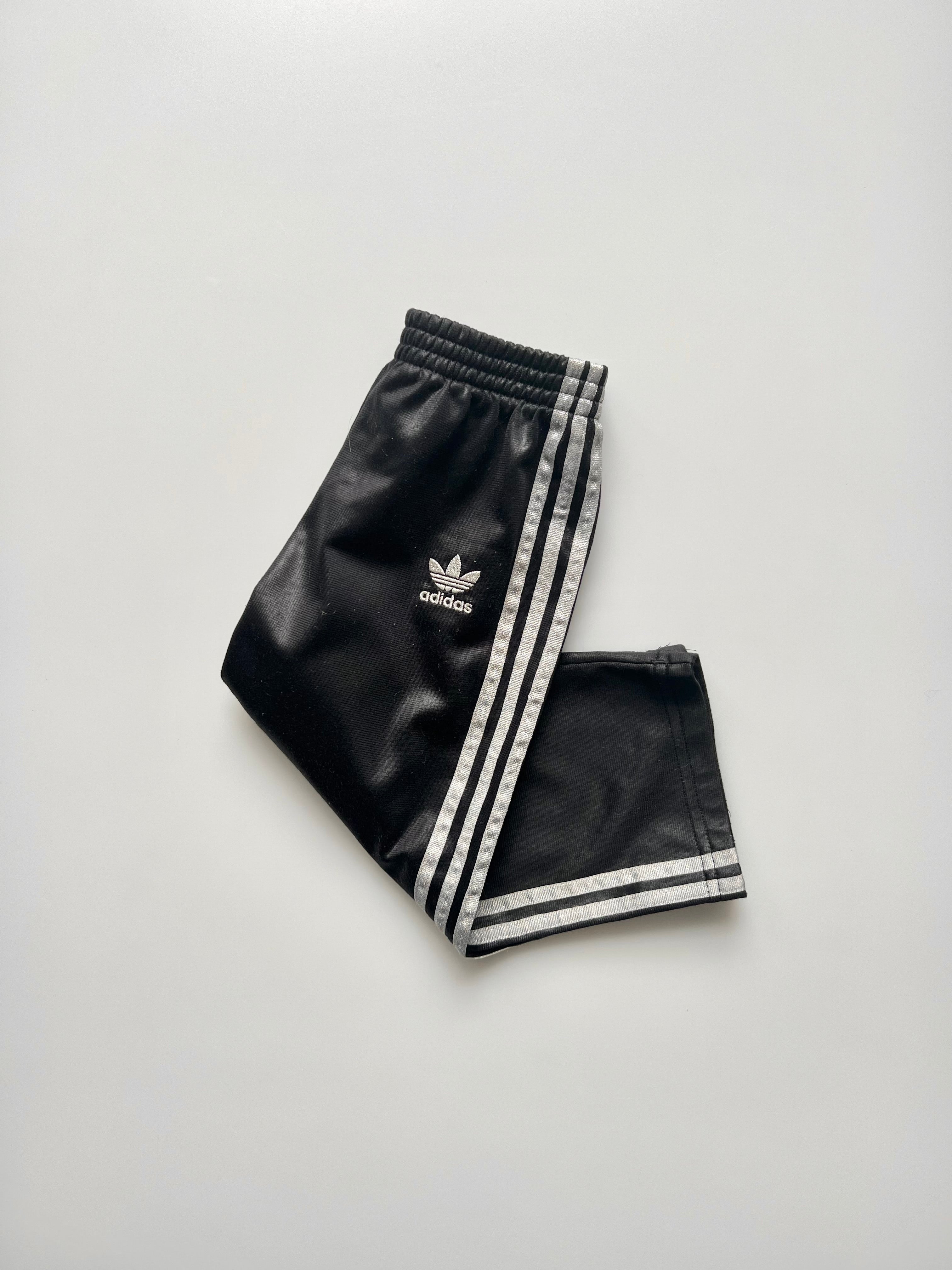 Adidas Originals Silver/Black Trackies 18-24 Months