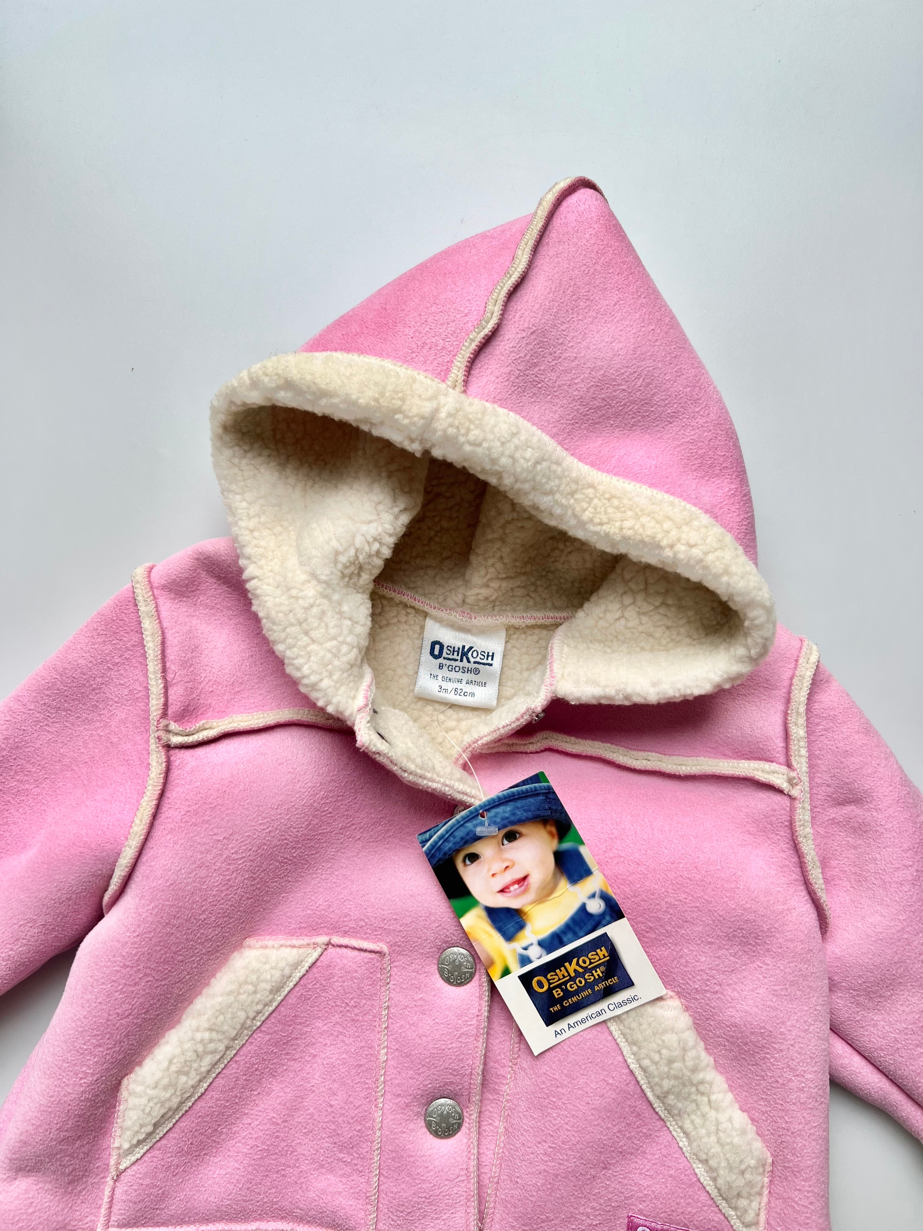 OshKosh B'gosh Vintage Pink Jacket 3 Months *NEW*