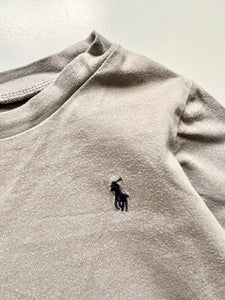 Ralph Lauren Grey Long Sleeve Tee 18 Months