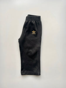 Adidas Originals Black/Gold Trackies 18-24 Months