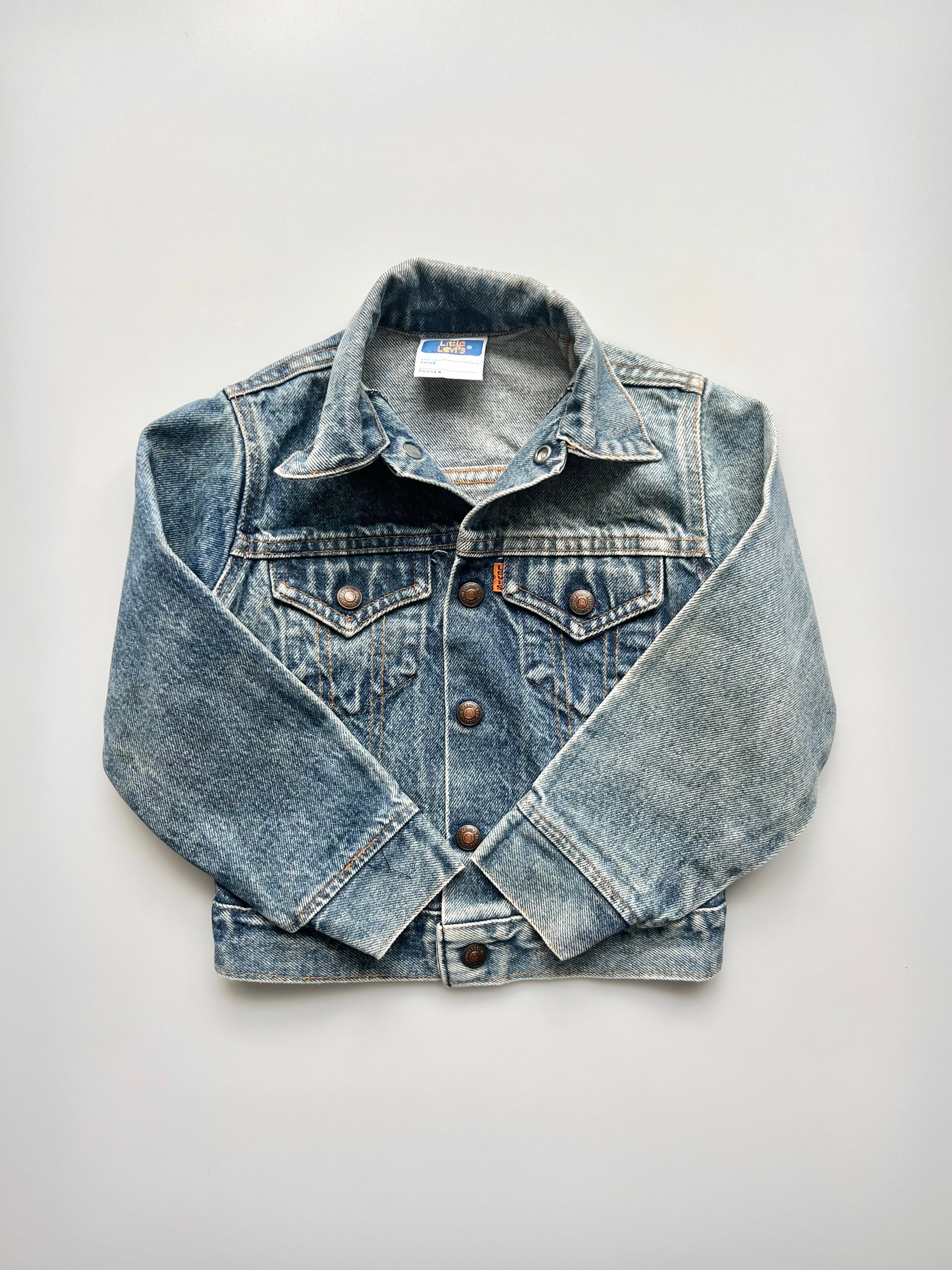 Little Levi's Vintage Denim Jacket Age 3