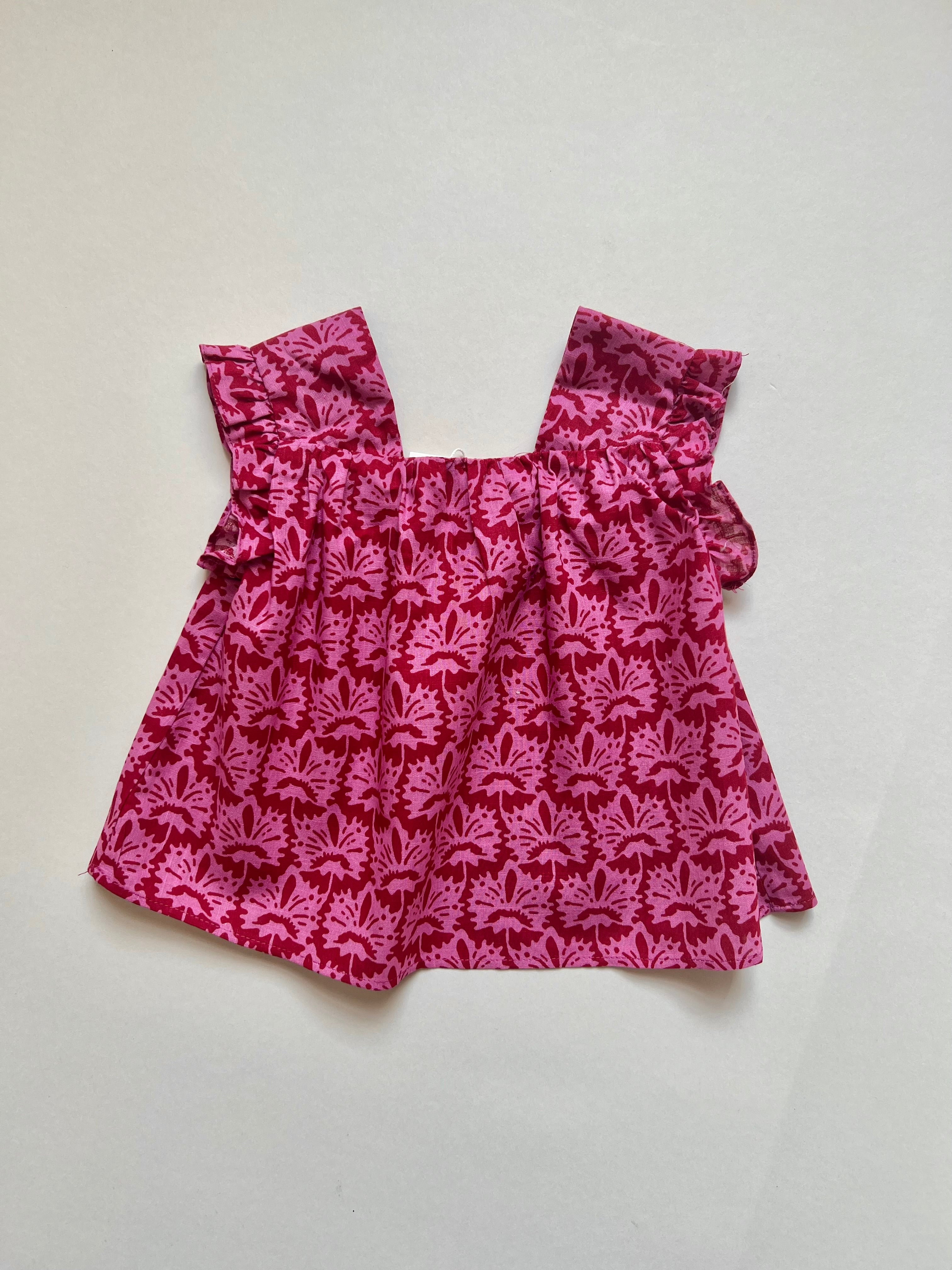 Zara Block Printed Top 18-24 Months