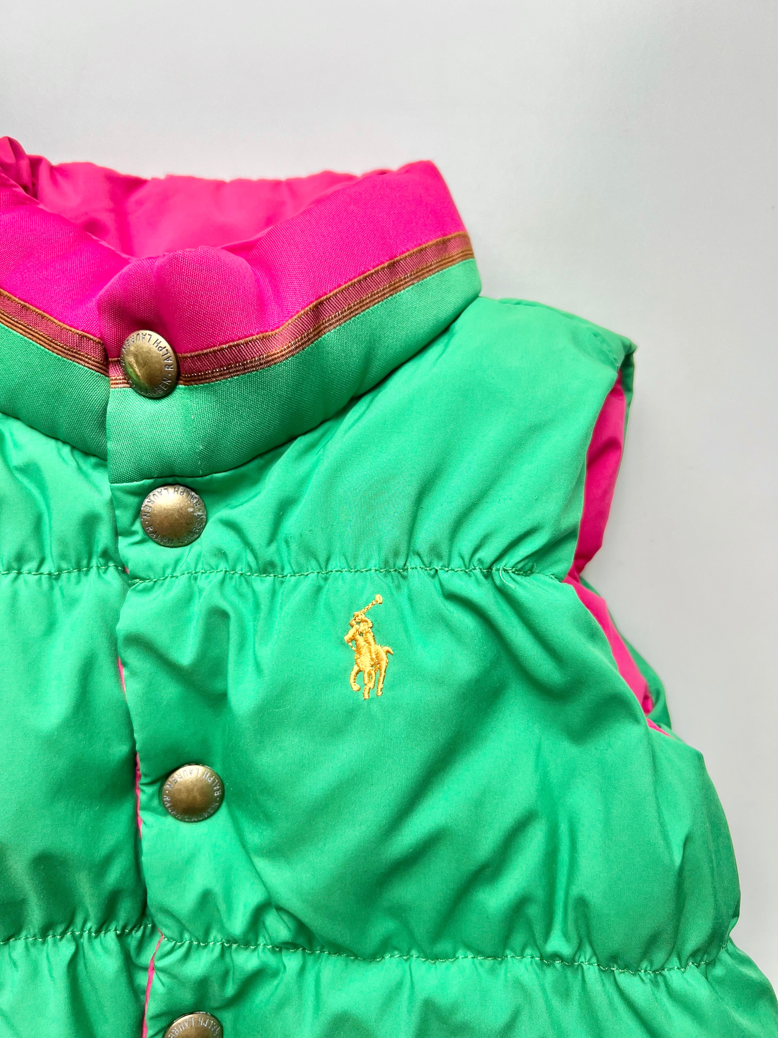 Ralph Lauren Reversilble Duck Down Filled Gilet Age 4