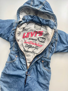 Levi's Vintage Denim Pramsuit 18-24 Months