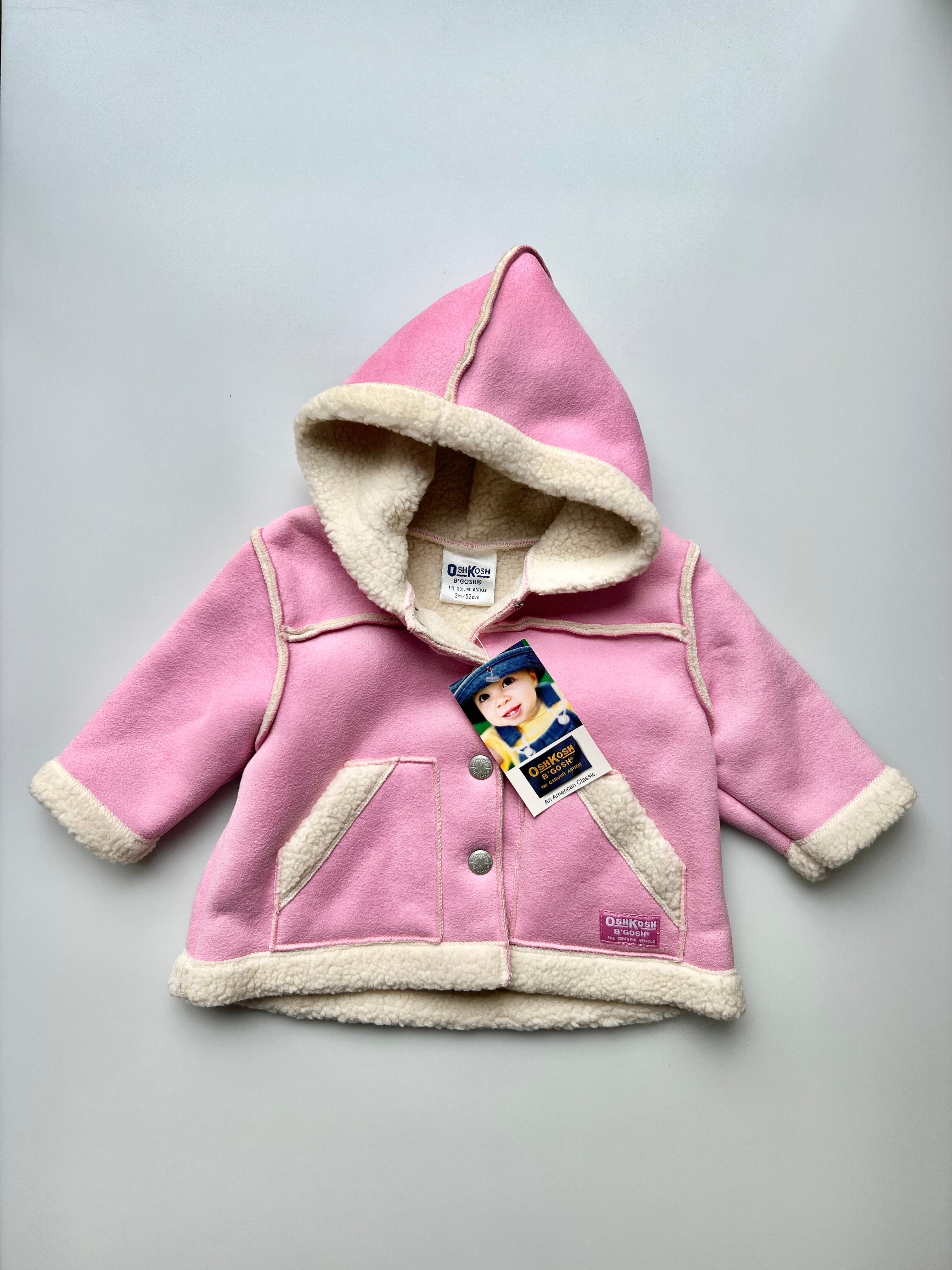 OshKosh B'gosh Vintage Pink Jacket 3 Months *NEW*