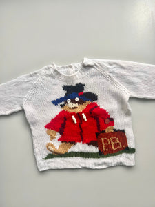 Hand Knitted Paddington Bear Jumper Age 2-3