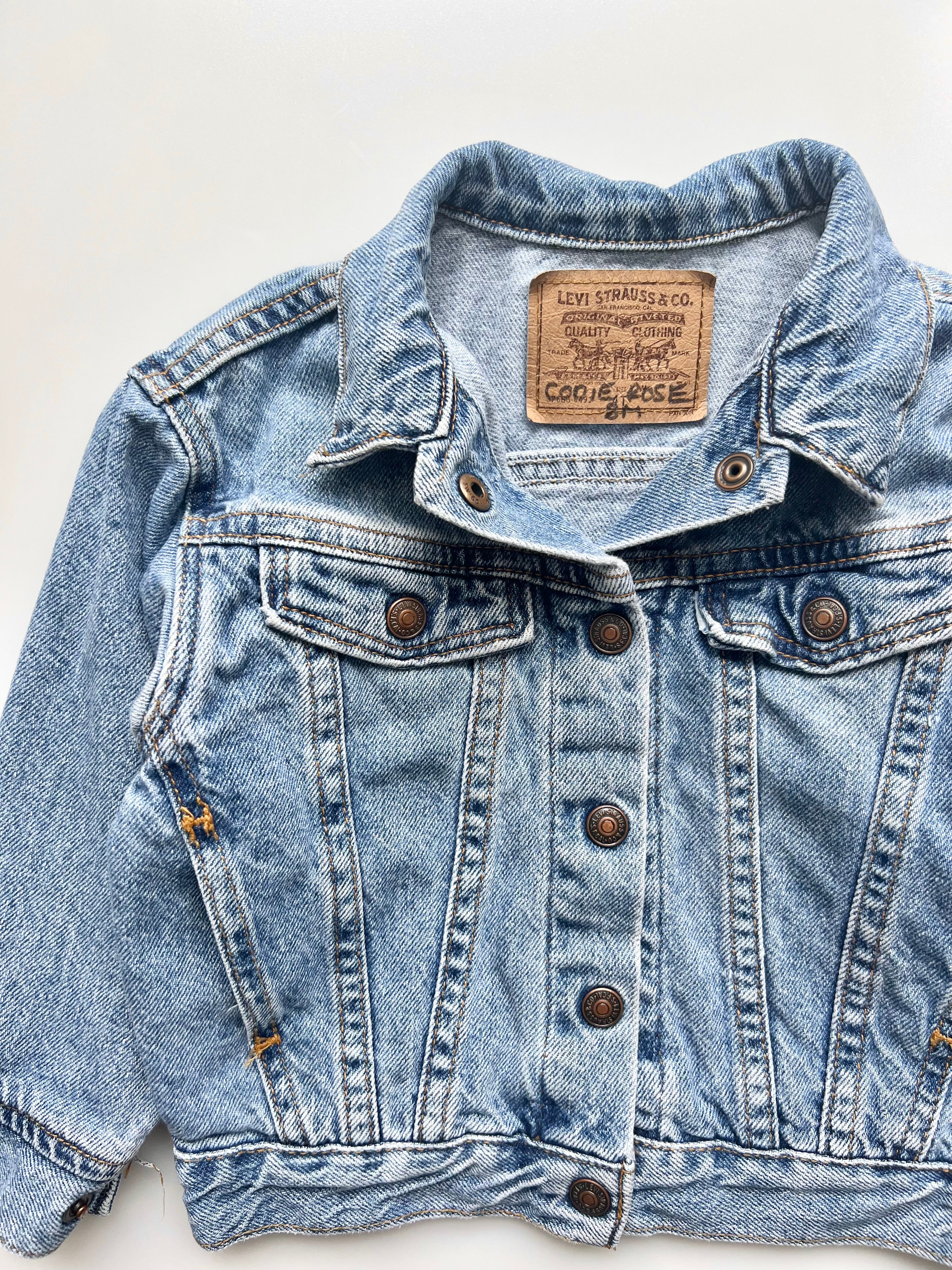 Levi's Vintage Denim Jacket Age 3-4