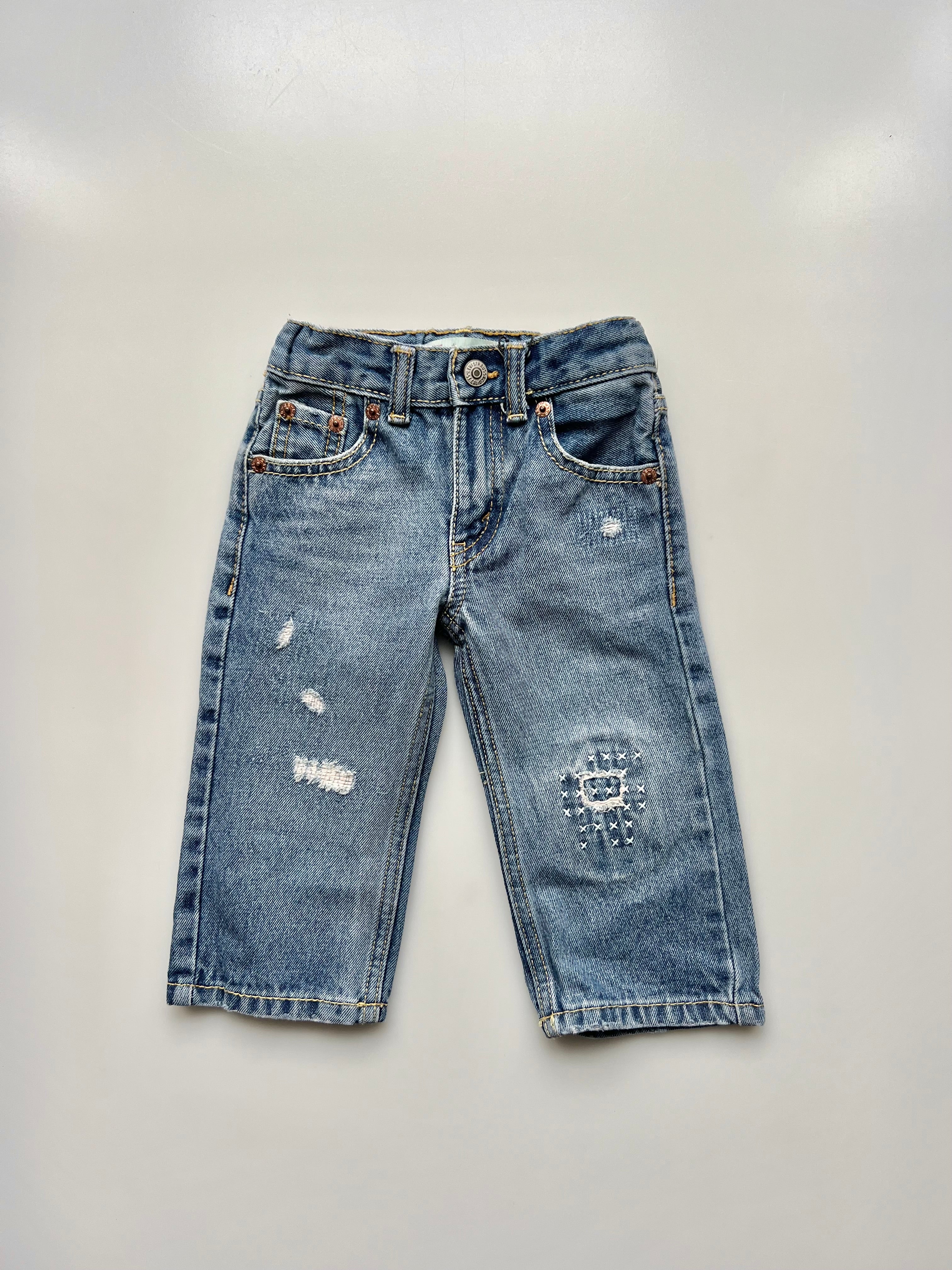 Levi's Sashiko Patch Jeans 12 Months