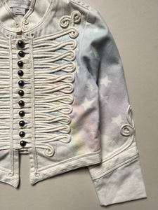 Stella McCartney Kids Pastel Rainbow Military Jacket Age 6 RRP £196