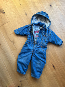 Levi's Vintage Denim Pramsuit 18-24 Months