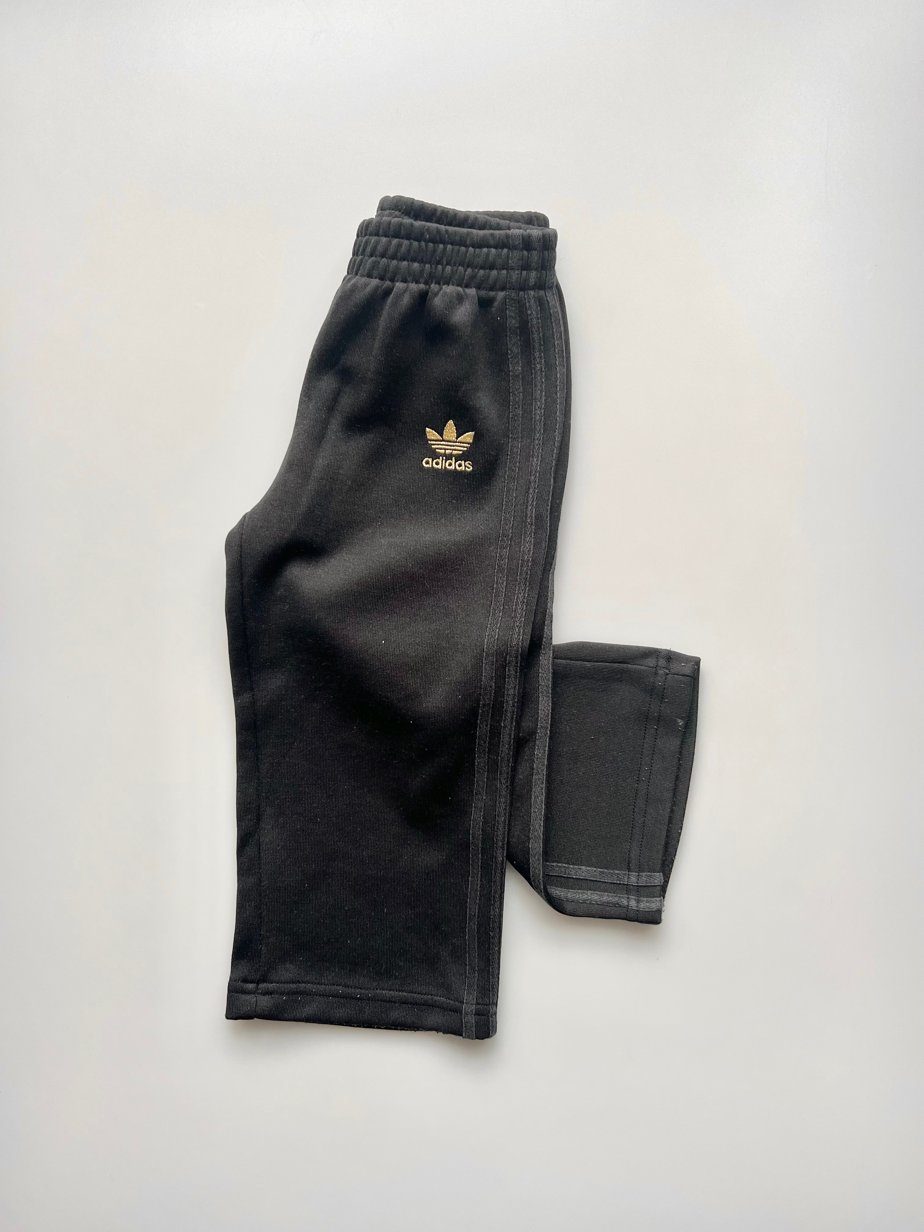 Adidas Originals Black/Gold Trackies 18-24 Months