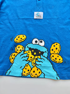 Sesame Street Cookie Monster Tee Shirt Age 6-8