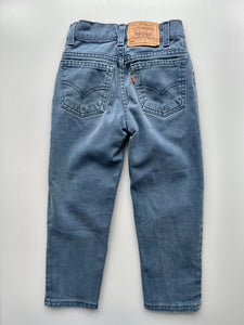 Levi's Vintage Stone Wash Blue 550's Age 6