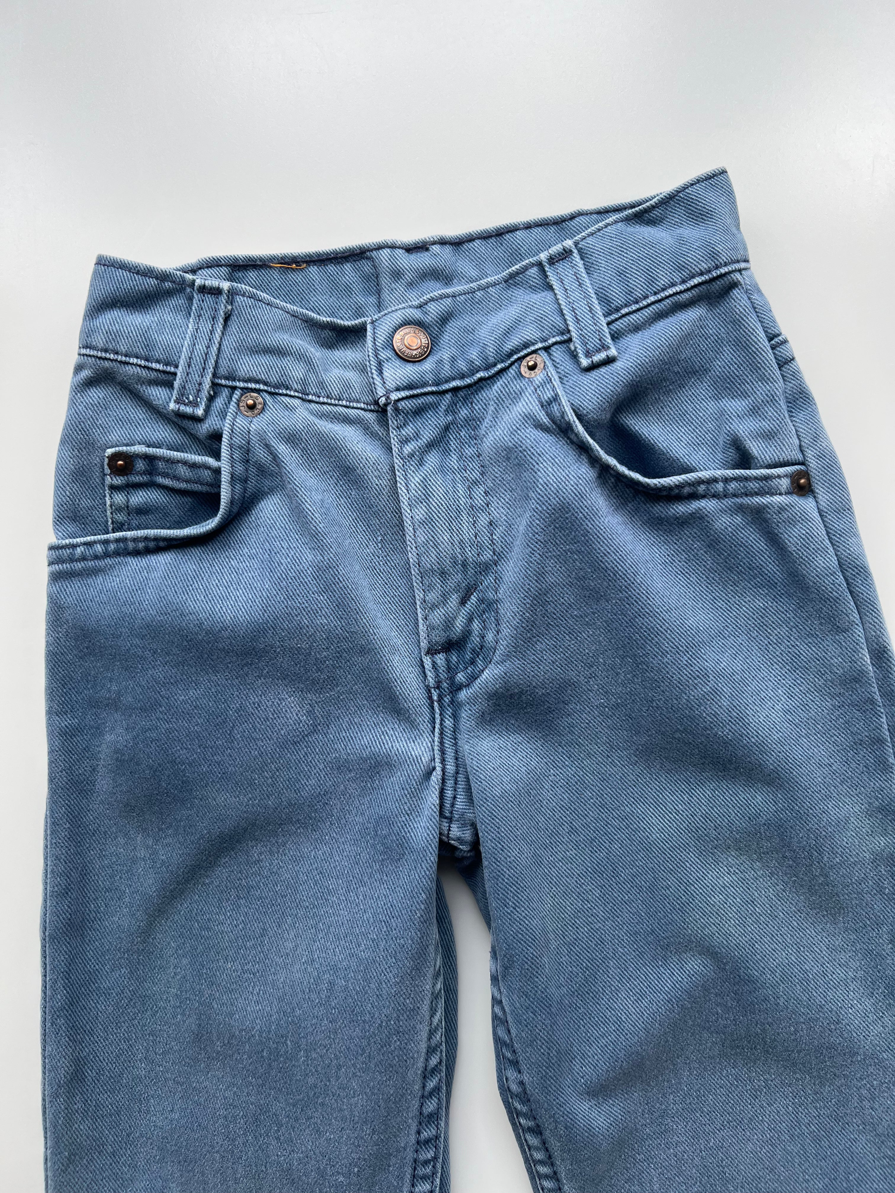 Levi's Vintage Stone Wash Blue 550's Age 6